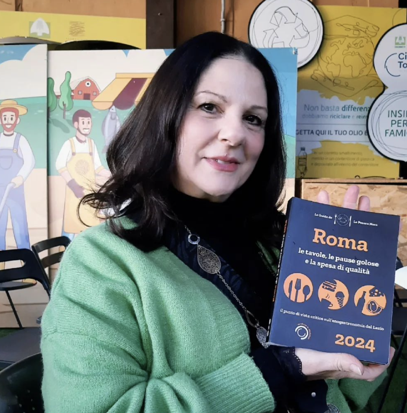 collaborazioni con Tiziana Fiorentini, a casa di Fulvia
